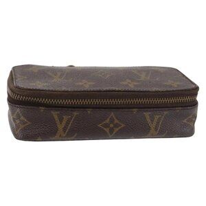 LOUIS VUITTON Monogram Posh Monte Carlo Jewelry Box M47350 LV Auth 142700